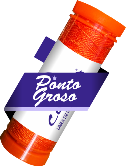 hilo costura ponto groso
