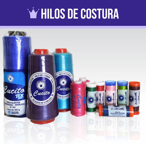 hilos costura
