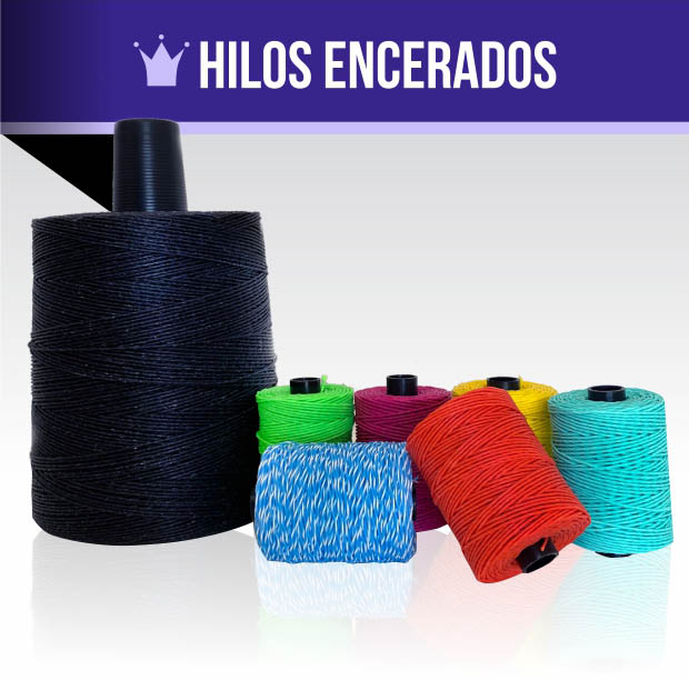 hilos encerados
