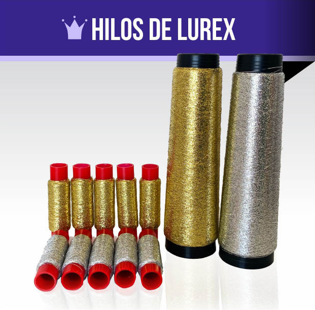hilos de lurex