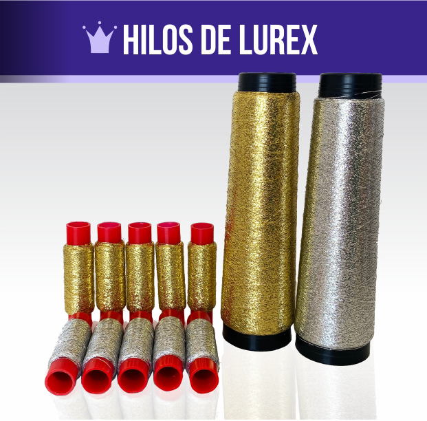 hilos de lurex