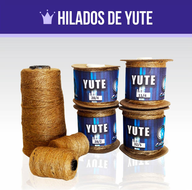 hilados de yute