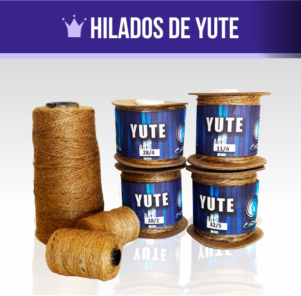 hilados de yute