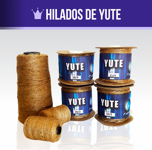 hilados de yute